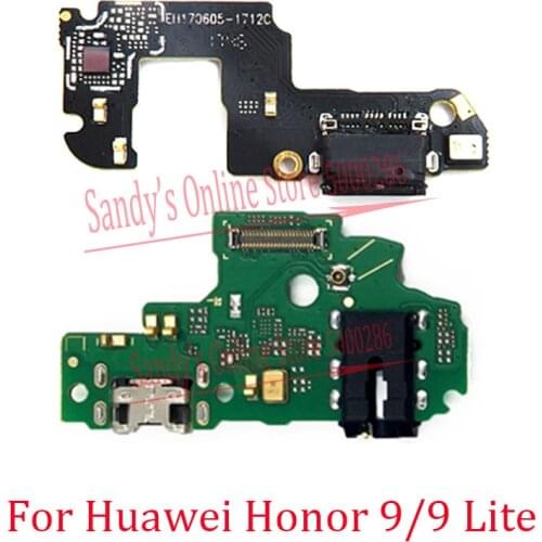 1 Pcs/Lot New USB Charging Port Flex Cable For Huawei Honor 9 / 9 Lite Charge Board Dock Plug Jack Connector For Honor9 Lite