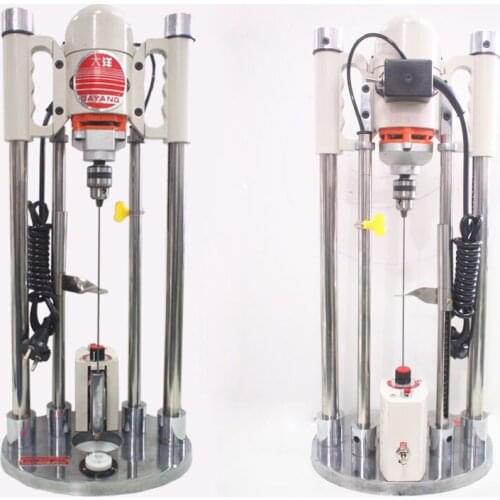 Electric Heating Cutting Bed Cloth Drilling Positioning Machine Punch Tools