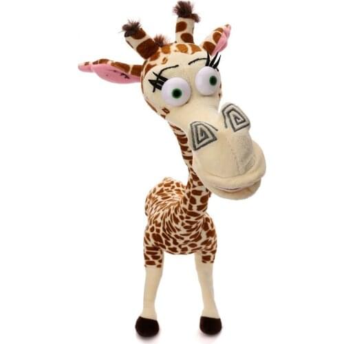 Long Neck Giraffe Stuffed Plush Toy Madagascar Cute Deer Doll for Kids High QUality