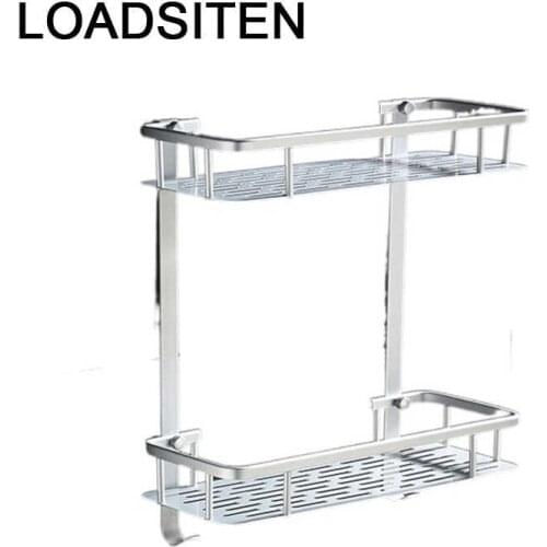 Holder Prateleira Parede Estanteria Meuble Salle De Bain Mensole Rack Shower Accessories Banheiro Shelves Bathroom Wall Shelf