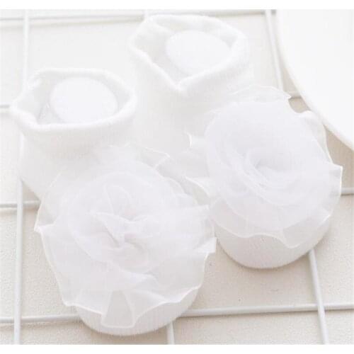 Autumn Childrens Love three-dimensional lace socks girls lace socks, short cotton socks for babies ZQ102