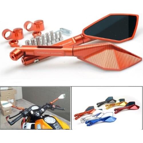 Full Cnc Aluminum Rearview Mirrors with M8 M10 Screws Universal for Niu Nqi Uqi Mqi All Series