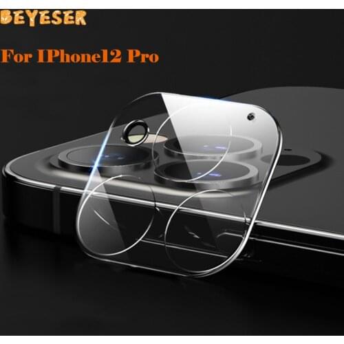 Durable Fully Transparent Film For IPhone12 Pro Full Cover Back Camera Lens Screen Protector Tempered Glass Case Accessories