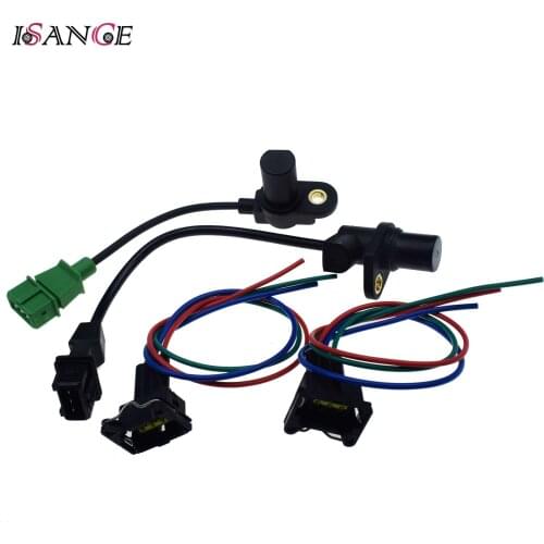 Camshaft & Crankshaft Postion Sensor + Wiring Connector Harness For Hyundai Kia 39350-37110 39350-37100 39305-37100 39180-37150