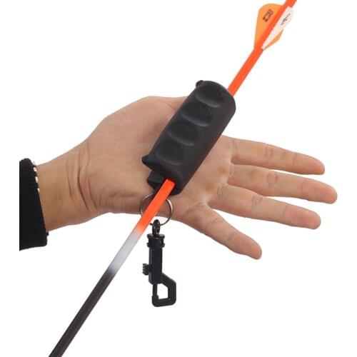 Archery Rubber Arrow Puller Target Gripper Hunting Keychain Allen Hand Saver Arrow Puller Remover Arrow Protection Hand
