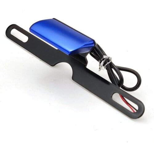 Universal Motorcycle Accessories CNC Aluminum License Plate LED Light For MV AGUSTA F3 675/800 F4 750/1000/1078 F4R F4RR