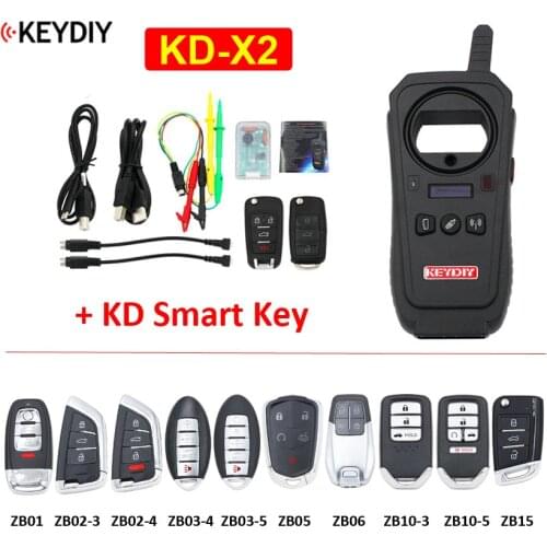 KD-X2 Remote Maker Unlocker and Generator Chip Reader Online Remote and Chip Copier + KD Data Collector ZB Series KD Smart Key