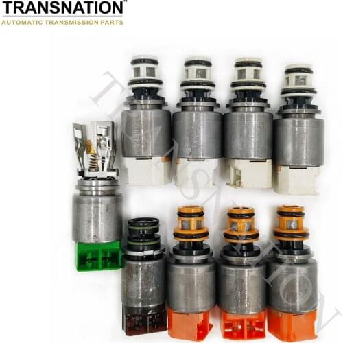 Rebuild 8HP-45 8HP45 Auto Transmission Solenoids Kit 9PCS For BMW X3 F25 LAND ROVER Discovery JAGUAR Car Accessories