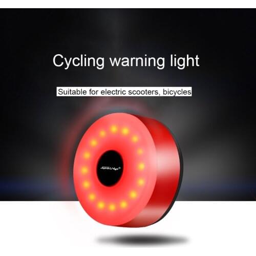 Charged Cycling safety warning light is suitable for XIAOMI M365 / Pro ES1 ES2 ES4 electric scooter, bicycle