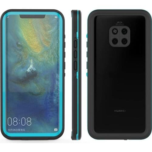 Four Defenses Protection Cover TPU Waterproof Moblie Phone Case 360 Full Shockproof Diving Shell Fit For Huaiwei Mate20 Pro