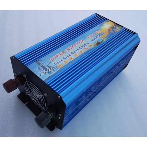 12000W peak 6000W Puhdas siniaalto invertteri 48V-230V power converter 6000W pure sine wave inverter 24V inverter