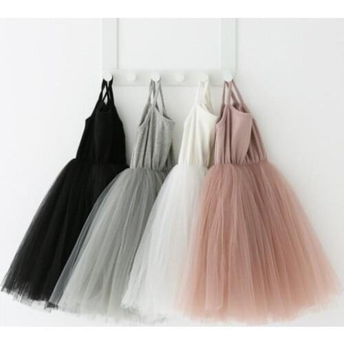 2020 Girls Princess Dress Mesh Summer Sundress Baby Girl Dress Toddler Clothes Kids Party Dresses For Girls Ball Gown Vestidos