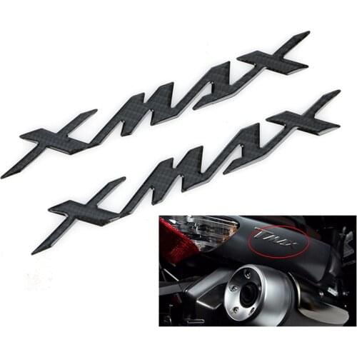 For Yamaha XMAX X MAX 3D Raise Badge Emblem Decal Sticker Motorcycle Fuel Gas Tank Stickers Soft Logo Label
