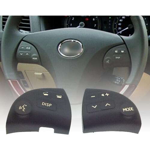 Car Accessories 2pcs Multifunctional Bluetooth Speaker Button Switch For Toyota Lexus ES350 Steering Wheel Button 84250-33190