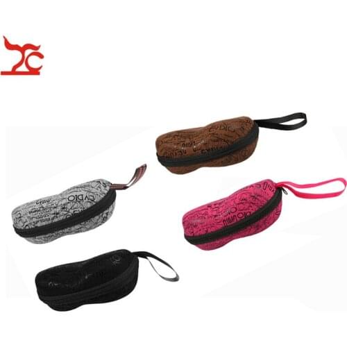Eyewear Cover Sunglasses Box With Lanyard Zipper Cases Hard Plastic Glasses Holder Storage Eyeglasses Pouch Eyewear Accessories
