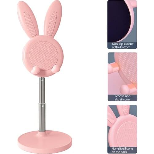 Phone Holder Mobile Phone Stand Desktop Tablet Stand Foldable Phone Grip Portable Adjustable Universal for Phone Tablet iPad