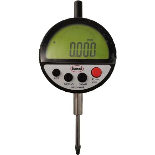 SYLMOS range 0-15mm/0.6inch resolution 1μm/0.00005inch accuracy 2um Build-in rechargable lithium battery digital indicator