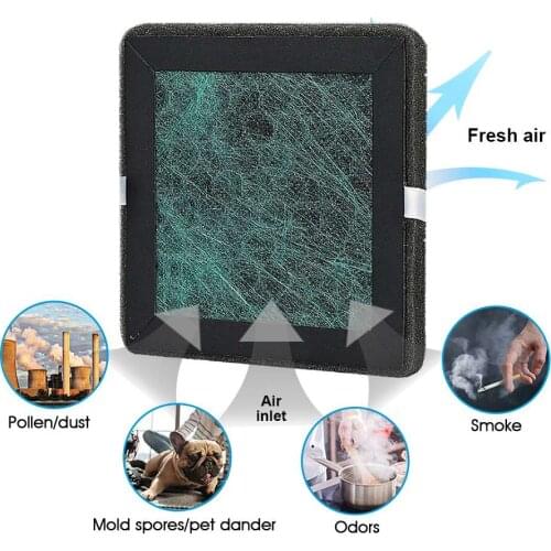 Ionizer Purifier Filter Negative Ionizer Timing Quiet Activated Air Purifier with Hepa Filter Carbon Filter for Home Office