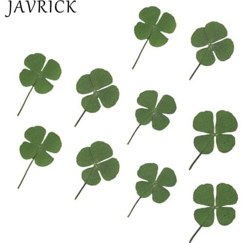 10Pcs Dried Leaf Clover UV Resin Decor Nail Art Epoxy Mold DIY Filling Jewelry