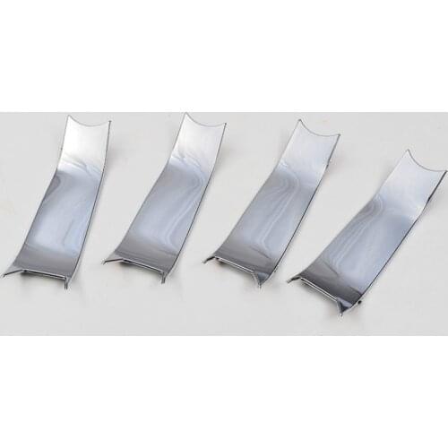 FUNDUOO For Mitsubishi Endeavor Galant / Mitsubishi Grunder 2004 - 2009 New ABS Chrome Door Handle Cup Bowl Cover