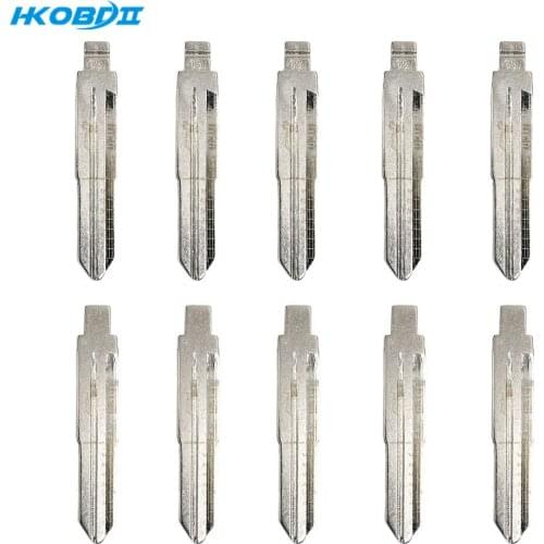 HKOBDII 10/50/100pcst HYN11 for Hyundai For Kia Uncut #15 NO.15 Blade 15 2-in-1 LiShi Car Key Blade with Scale With Marks
