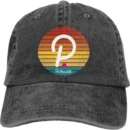 Summer Cap Sun Visor DOT Retro Hip Hop Caps Polkadot Crypto Miners Cowboy Hat Peaked Hats