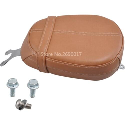 Motorcycle Vintage Brown Rear Passenger Seat Pillion For Indian Scout Sixty 16-19 Indian Scout 15-19