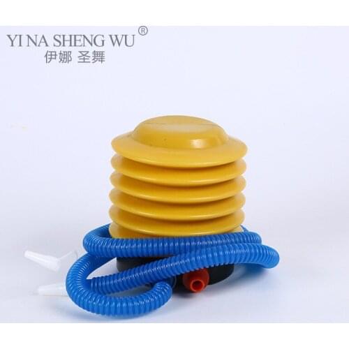 Yoga Balls Inflator Pump Portable Tyre Pump Sports Cycling Baseketball Tools Accessories Mini Pedal Inflator