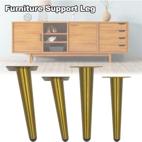 Table Legs Stainless Steel Furniture Support Leg Anti-skid Wear-resistant Home Accessories Bench Desk Sofa Bathroom Cabinet Legs