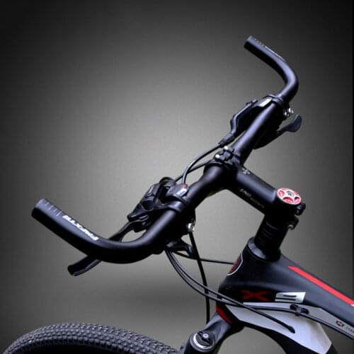 Bicycle Handlebar Ultralight Aluminum Alloy Matte Handlebars Cycling Bike Handle Bent Bars 25.4/31.8*560mm Carbon Road Handlebar