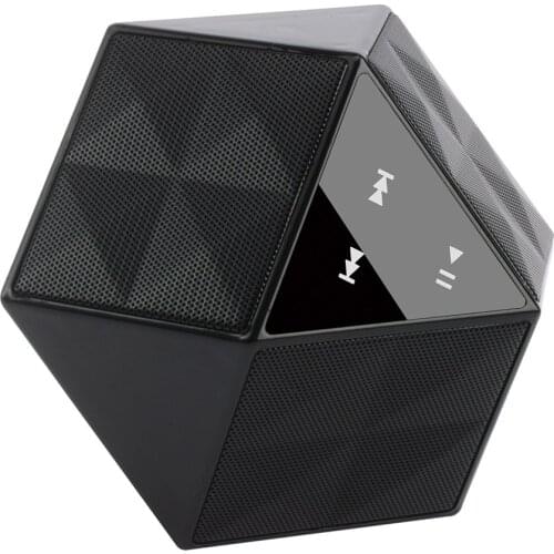 Touch Speaker D8 2018 Mini High Quality NFC Bluetooth Speaker Outdoor Radio Speaker Support TF Card Call Function Black