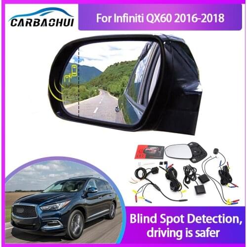 Blind Spot Detection System Rearview Mirror BSA BSM BSD Monitor Change Assist Parking Radar Warning For Infiniti QX50 2015/2018