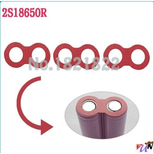 10pcs/alot 18650 2s insulating PAD battery protection PAD