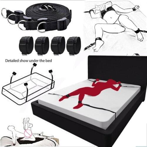 BDSM Bondage Goods Restraints Handcuffs Ankle Cuff Fetish Adults Erotic Sex Toys For Woman Couples Slave Flirting Shop Products