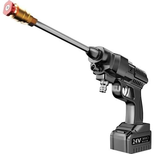 30BAR Wireless High Pressure Car Washer Garden Water Spray Gun Lithium Battery + Car Charger Multifunctional Portable Car Wash T