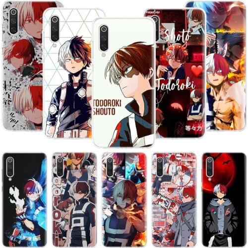 My Hero Academia Todoroki Shoto Phone Case For Xiaomi Redmi Note 10 9 8 Pro 9S 8 8T 7 6 5 6A 7A 8A 9A 9C 4X S2 K20 K30 Art Cover