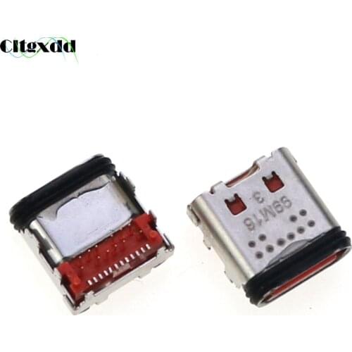 Cltgxdd Type C USB Charging Jack Connector For JBL Flip 5 Bluetooth Speaker Type-C 24pin Female Socket Power Dock Replacement