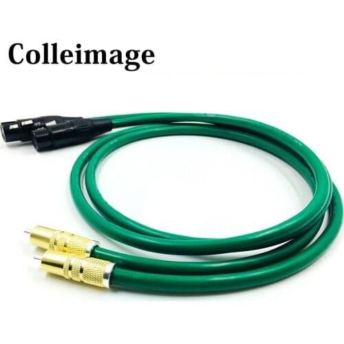 Colleimage Hifi 2328 XLR Male to Female Balance Audio Cable High performance 3 Pin XLR Connectors Microphone XLR Cable