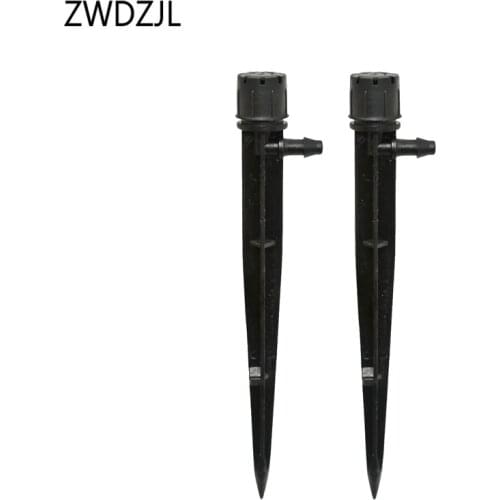 Drip irrigation dripper 8-hole adjustable sprinkler nozzle drip irrigation for greenhouse 1/4" hose adapter With O-ring 8pcs