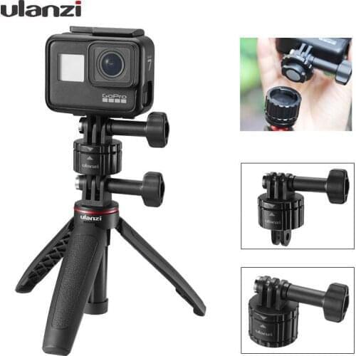 Ulanzi GP-4 Magnetic Quick Release Adapter Mount Holder Base for GoPro 8/7/6/5/4/3 Tripod Replacement Adapter Accessories
