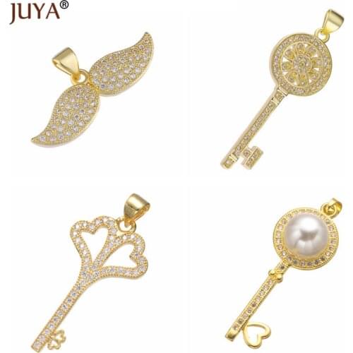 Juya Trendy Pendant Cute Animal Fish Key Moustache Charms Key Pendants for Jewelry making DIY findings bedels voor sieraden