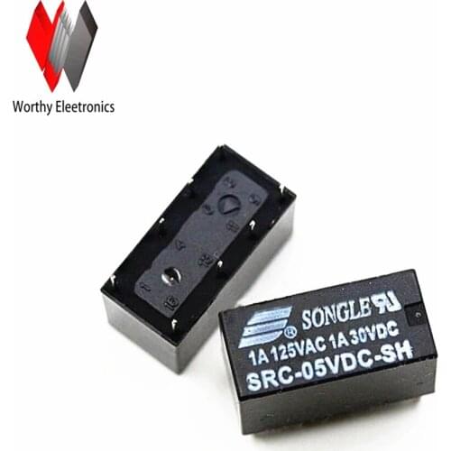 Wholesale 10pcs/lot relay SRC-05VDC-SH
