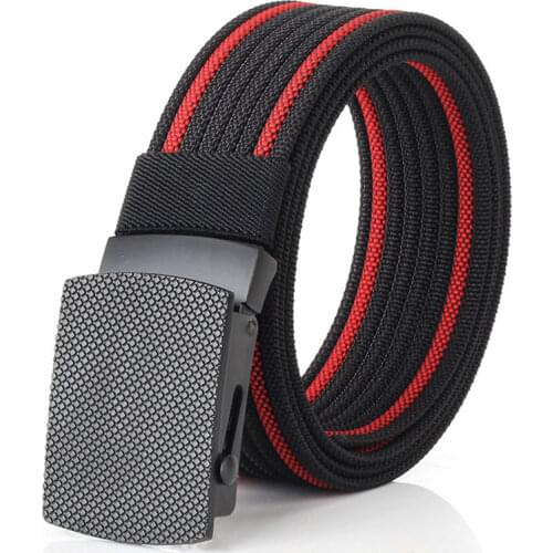 Military Canvas Belt Men Adjustable Nylon Army Tactical Belts Outdoor Sport Weave Male Brand Waist Belt Cowboy Jeans Pants Strap