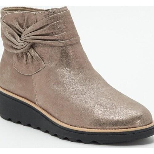 Shiweng Women's Wedge Ankle Boots