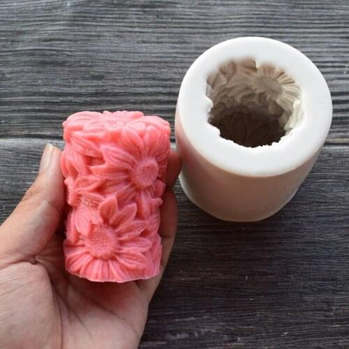 Big Size Flower Silicone Cake Mould Chocolate Cupcake Decoration Tool Fondant Cake Decorating Tools Baking Tool SQ17151