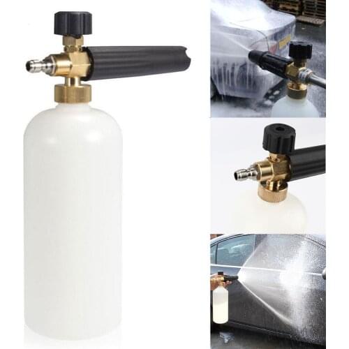 TAIHONGYU 1L 1/4" Soap Car Foam Lance Cannon Washer Gun Pressure Foamer Wash Jet Bottle