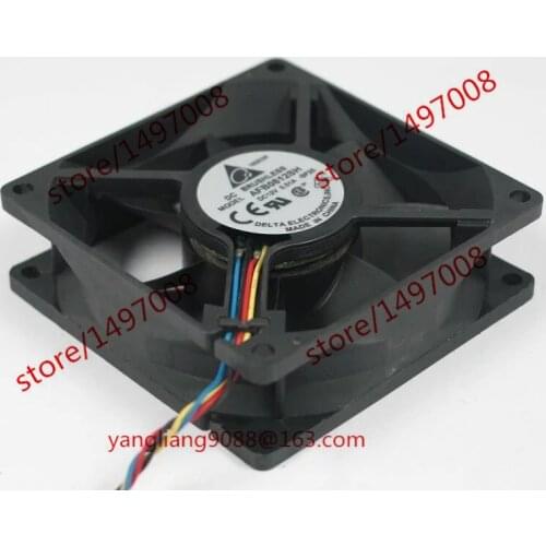 Delta Electronics AFB0812SH SP25 DC 12V 0.51A 80X80X25mm Server Cooling Fan