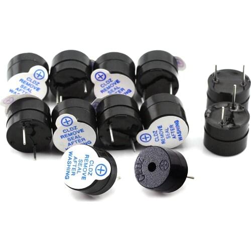 10pcs 5V Active Alarm Buzzer Beeper 9*5.5mm TMB09A05 5 V Mini Active Piezo Buzzer Fit For arduino Diy Electronic buzzers 0905