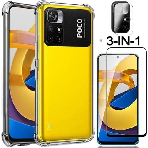 3-in-1, capa case poco x3 pro nfc shockproof silicone phone cases pocophone f3 cover xiaomi poco m3 pro 5g case for poco x 3 pro