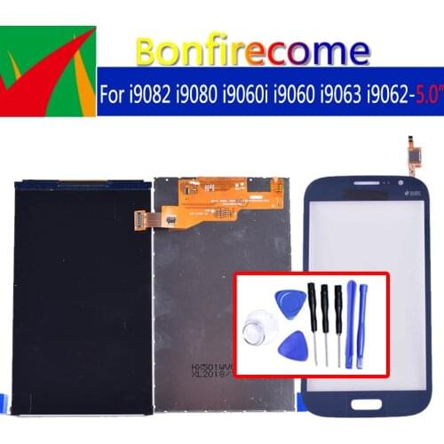 Original For Samsung Galaxy Grand Duos i9082 i9080 i9060i i9060 i9063 i9062 LCD Display With Touch Screen Digitizer Sensor Panel